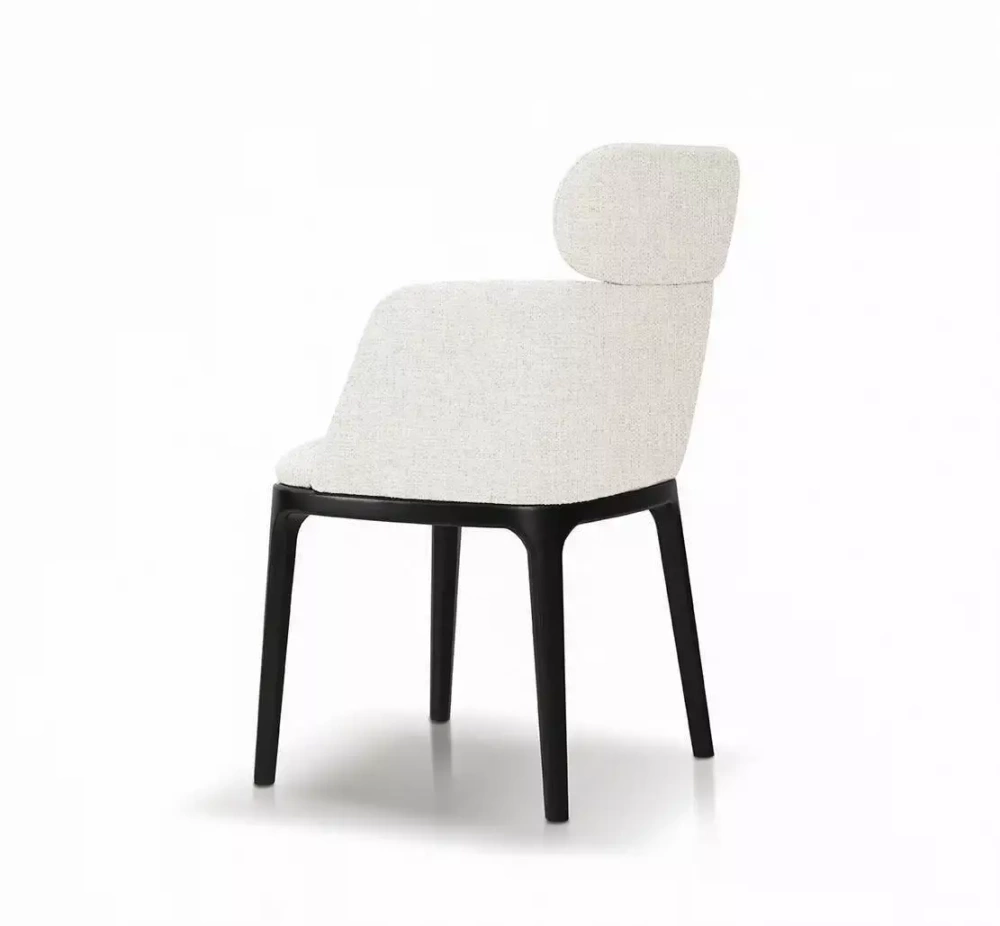 Nobonobo :: Must beige upholstered chair with armrests, width 53 cm