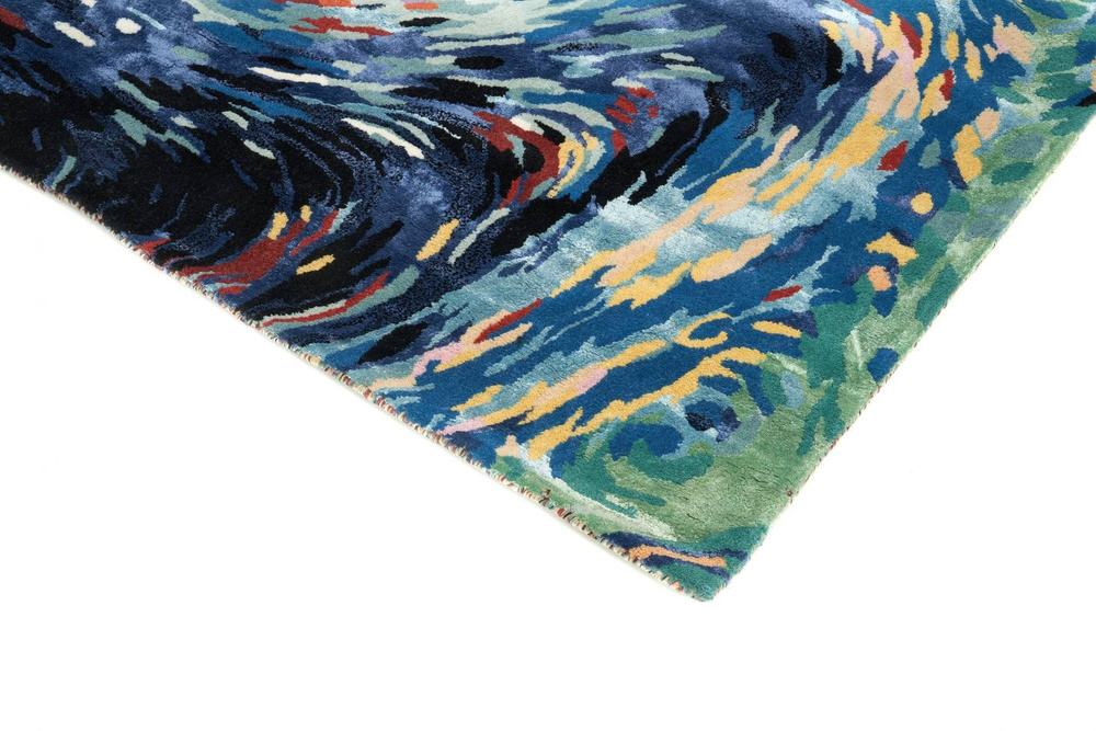 Carpet Decor :: Mehrfarbiger handgefertigter Teppich Flores