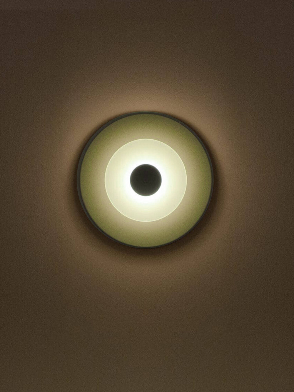 LOFTLIGHT :: Aeroplan wall lamp, diameter 47 cm, Anode Effect Champagne color