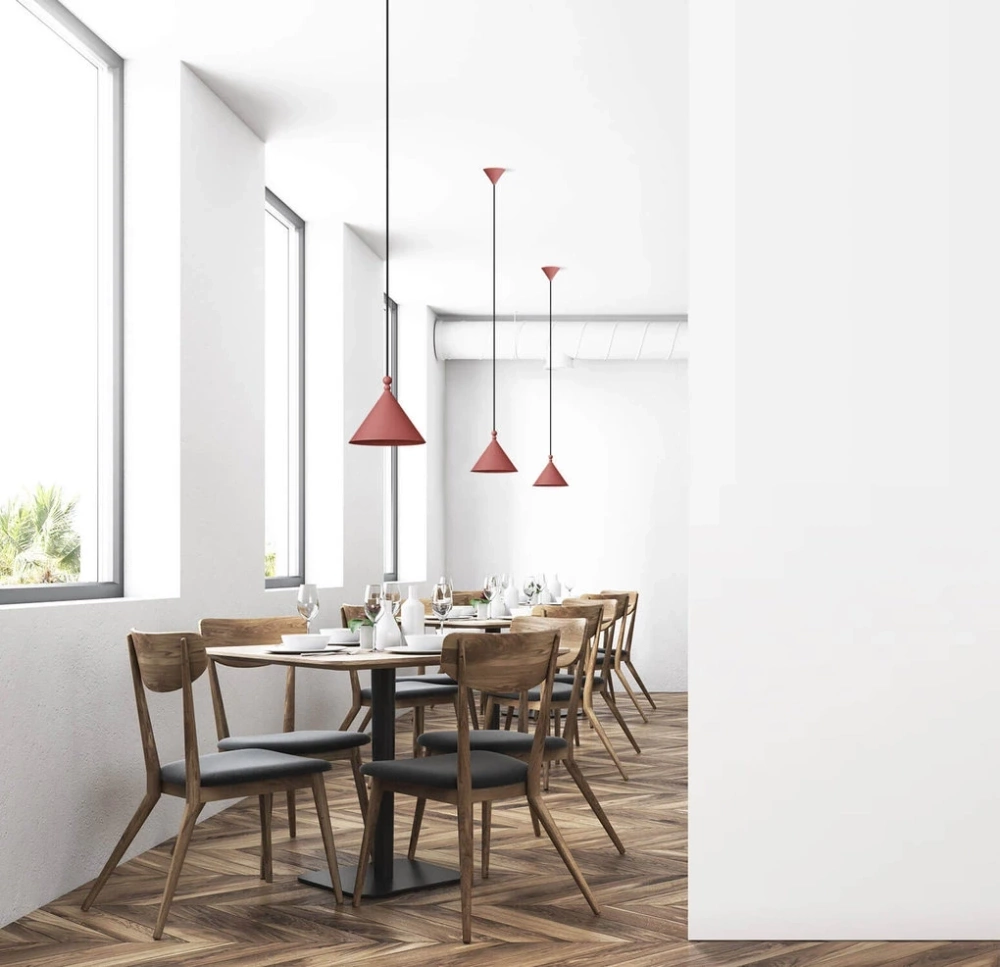 LOFTLIGHT :: Lampa wisząca Konko śr. 45 cm metalowa szara