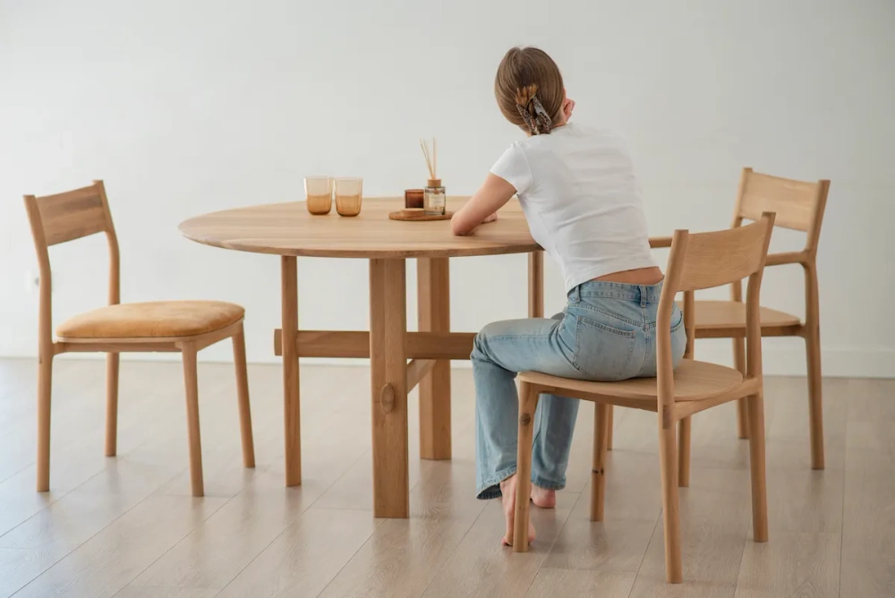 Szyszka Design :: Stół dębowy Olio okrągły wybarwienie drewna do wyboru