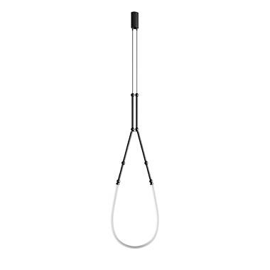Karman :: Leda hanging lamp, max. height 300 cm, black
