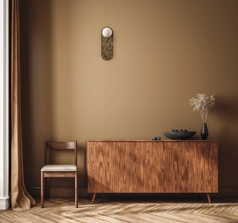 Kaspa :: Lampa ścienna / kinkiet Apolin wys. 65 cm biały