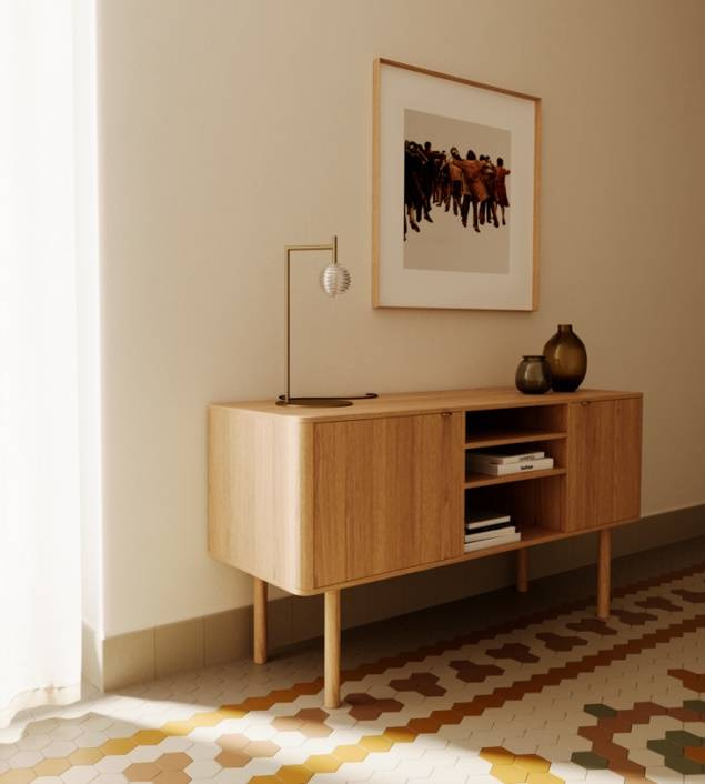 Aromas :: Doul Tischleuchte, Höhe 45 cm, Gold