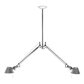 Artemide :: Lampa wisząca Tolomeo srebrna szer. 150 cm