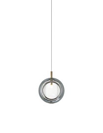 Bomma :: Lampa wisząca Lens Single Pendant Clear śr. 16 cm