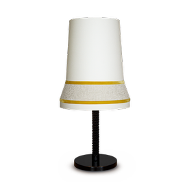 Contardi :: Lampa stołowa Audrey Ta Large czarno-biała wys. 70 cm
