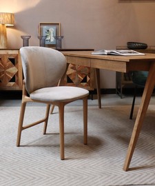 Szyszka Design :: Krzesło tapicerowane Hoya szare 